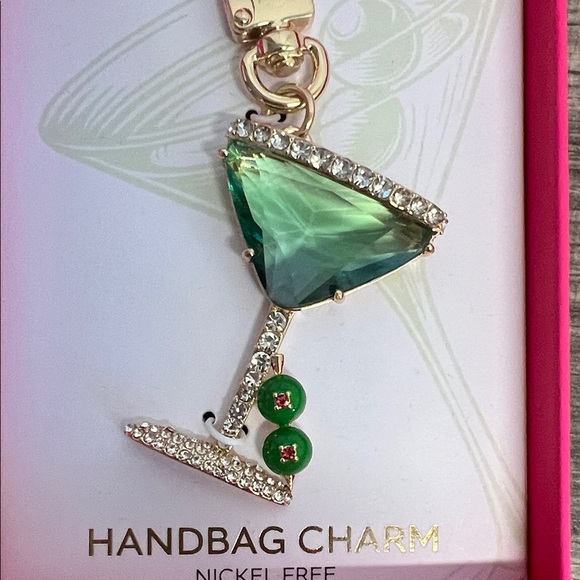 Whimsical Martini 🍸 Bag Charm - Picture 2 of 6